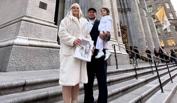 Crónica / Lilian Ruiz le hizo bautizar a su hijo en Nueva York