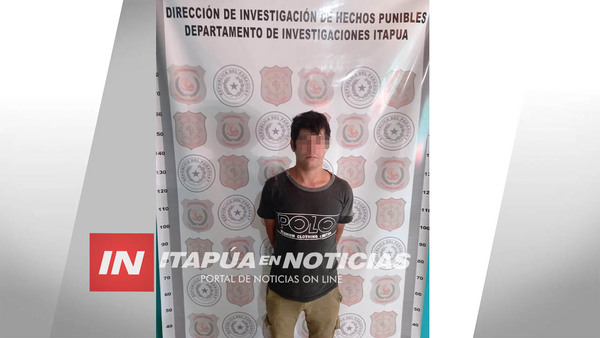 DETUVIERON AL SEGUNDO INVOLUCRADO EN UN INTENTO DE ROBO AGRAVADO OCURRIDO EN ENCARNACIÓN