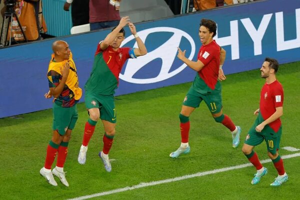 Mundial Qatar 2022: La Portugal de Cristiano Ronaldo triunfa ante Ghana y lidera el Grupo H - Mundial Qatar 2022 - ABC Color