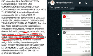 Armando admite que percibía G. 800 mil mensuales de funcionaria de la Junta - OviedoPress