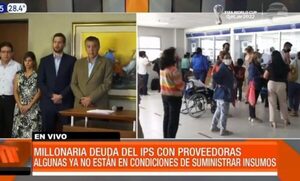 Millonaria deuda del IPS con proveedoras afectaría a los asegurados - Paraguaype.com