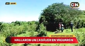 Hallan cuerpo en avanzado estado de descomposición en Yaguarón