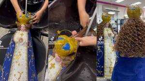 Crónica / [VÍDEO] La Virgencita de Caacupé se pone chuchi para recibir a sus fieles