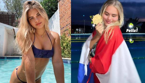 Crónica / ¡Completita! Arrasa en las redes con su belleza y ahora ganó dos medallas de oro