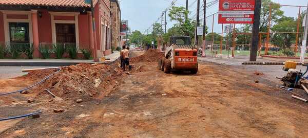 Para el sábado podría terminar recapado de calle Dr. Francia » San Lorenzo PY