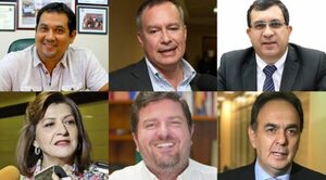 Las caras de los senadores que dieron quórum para dar luz verde a la rapiña del IPS - Noticiero Paraguay