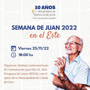 Homenajearán a Juan Díaz Bordenave en Ciudad del Este - Noticde.com