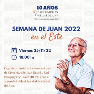 Homenajearán a Juan Díaz Bordenave en Ciudad del Este - Noticde.com
