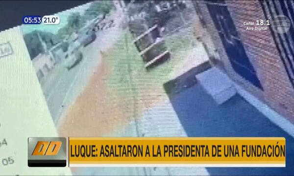 Roban G. 130 millones a presidenta de fundación en Luque | Telefuturo