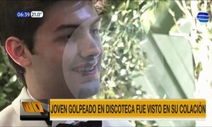 Benjamín Zapag pudo participar de su colación | Telefuturo