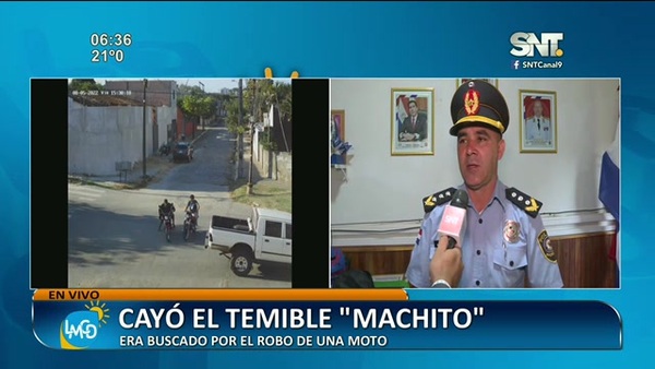 Detuvieron a alias "Machito" - SNT