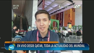 El SNT en Qatar: Roque Santacruz y su opinión en Guaraní - SNT