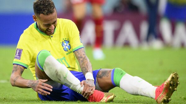 Neymar, el más castigado del Mundial