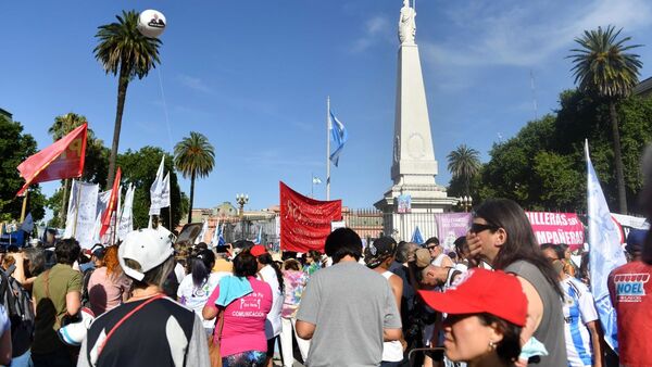 Madres de Plaza de Mayo dan el último adiós a Hebe de Bonafini