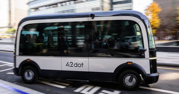 La Nación / El futuro llegó a Corea: prueban autobuses sin conductor
