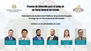 Elección de FGE: con excepcional rapidez, CM inicia hoy audiencias públicas de candidatos - ADN Digital