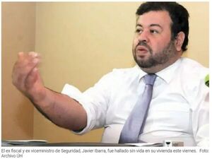 Cuerpo de ex fiscal Javier Ibarra tiene dos disparos en la cabeza