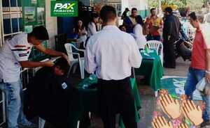Jornada de acción social de Pax Primavera para pobladores de los barrios General Díaz y San Antonio - Radio Imperio