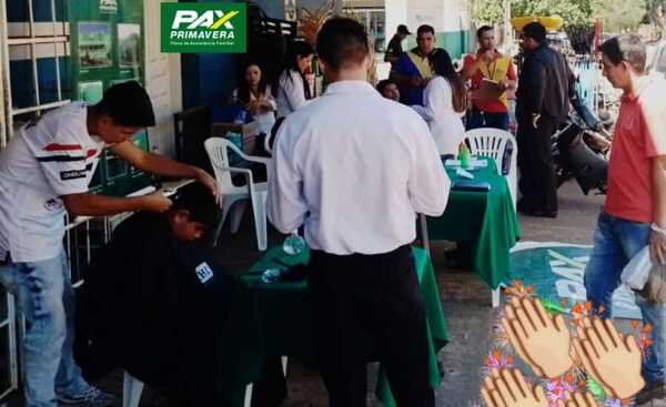 Jornada de acción social de Pax Primavera para pobladores de los barrios General Díaz y San Antonio - Radio Imperio