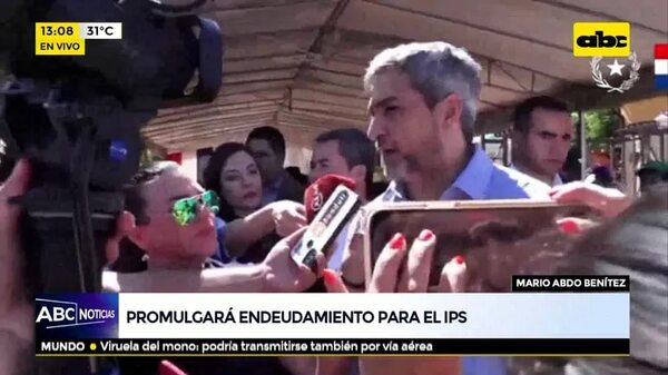 Promulgará endeudamiento para el IPS - ABC Noticias - ABC Color