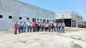 Autoridades verificaron avances de la construcción del Hospital Regional de Fuerte Olimpo