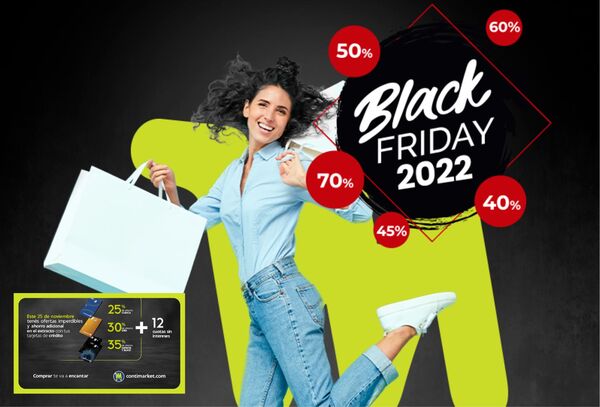 Banco Continental y Contimarket.com se suman al Black Friday - Megacadena — Últimas Noticias de Paraguay