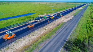 Las obras de la ruta Transchaco transitan su etapa final y se acercan al 90% de avances