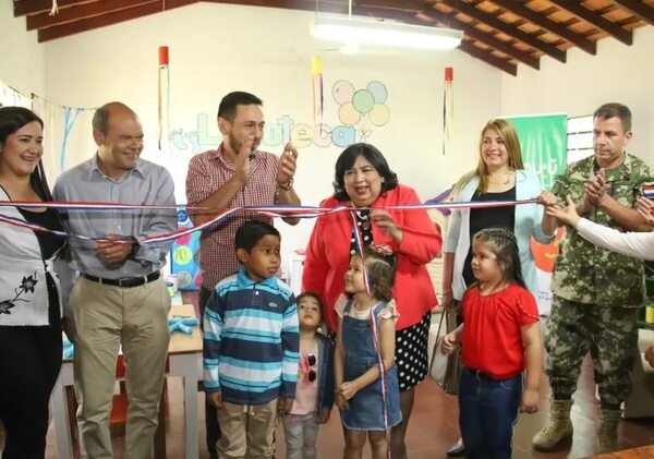 Habilitan Ludoteca Kunu’û para niños, niñas y adolescentes de Paraguarí - Nacionales - ABC Color