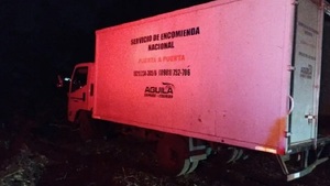 Minga Guazú: Delincuentes roban camión de encomiendas - Noticias Paraguay