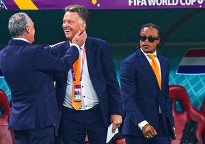 Louis Van Gaal llenó de elogios a Ecuador luego del empate