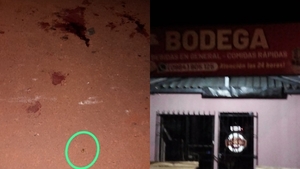 Sicarios asesinan a tiros a un hombre frente a una bodega en San Pedro del Paraná