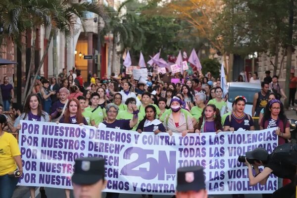 No a la violencia reforzada contra las mujeres - Nacionales - ABC Color