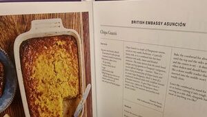 La chipa guasu recorre el mundo en libro de recetas británico