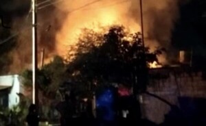 Hombre sufrió graves quemaduras en incendio de vivienda