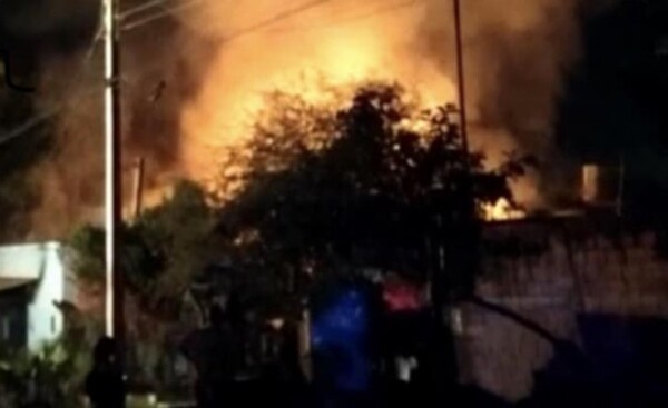 Hombre sufrió graves quemaduras en incendio de vivienda