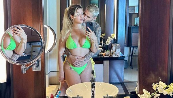 Mauro Icardi babea de amor por Wanda Nara tras reconciliación