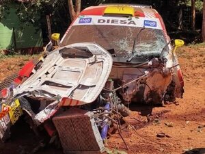 “Explotó una cubierta y chocamos con un árbol de frente” - ABC Motor 360 - ABC Color