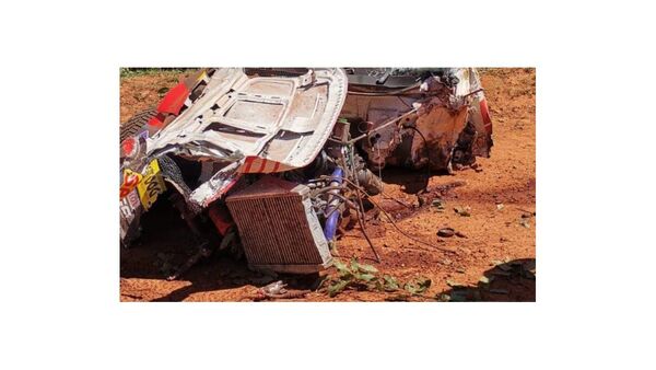 Rally de Cordillera: Impresionante accidente dejó fuera a Gustavo Saba y Fernando Mussano