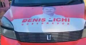 La Nación / Denuncian que vehículos embargados por la Fiscalía son utilizados en campaña oficialista