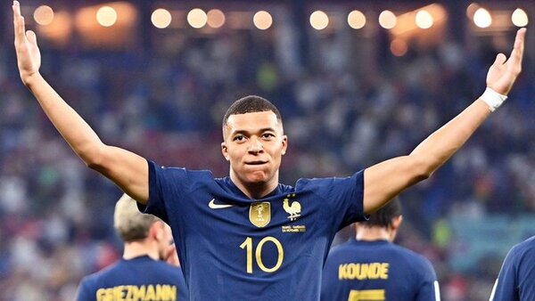 Kylian Mbappé alcanza a Zidane en lista de goleadores de Francia