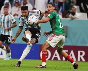 Argentina revive tras vencer a México - Fútbol Internacional - ABC Color