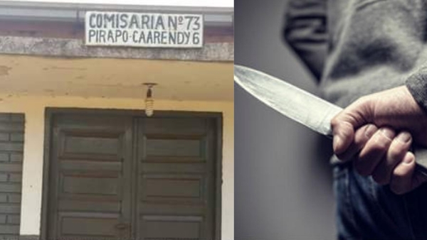 Ronda de tragos terminó con uno de ellos apuñalado en Pirapó