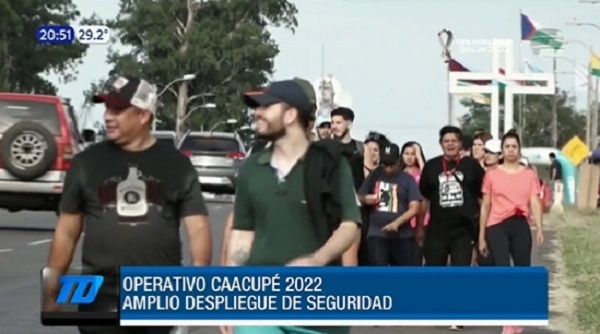 Policía Nacional lanza Operativo Caacupe 2022