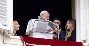 La Nación /  Tras escalada de violencia, el papa Francisco insta al diálogo entre Israel y Palestina