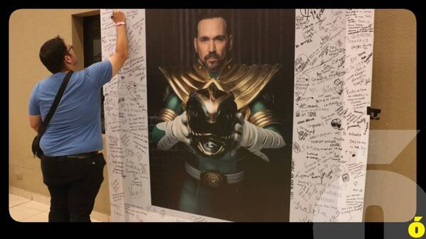 [GALERÍA] El homenaje al "Power Ranger verde" en la ComicCon Paraguay
