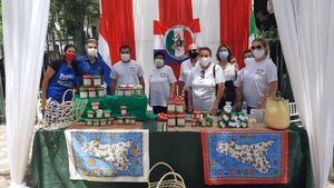 Vuelve el mercado navideño a la italiana en la Plaza Italia