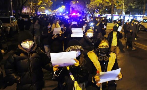 Las protestas contra la política de ‘cero covid’ llegan a las calles de Pekín - Mundo - ABC Color