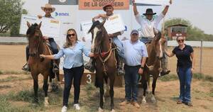 La Nación / Propietario de caballos ganadores en concurso criollo calificó la competencia y raza de muy alto nivel