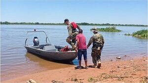 Dos desaparecidos en el Río Paraguay tras volcarse su canoa