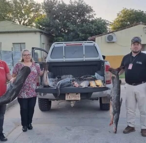 Veda: decomisan pescados en Cerrito - Nacionales - ABC Color